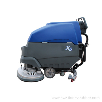 Hand push floor tile shopping mall cleaning equipment